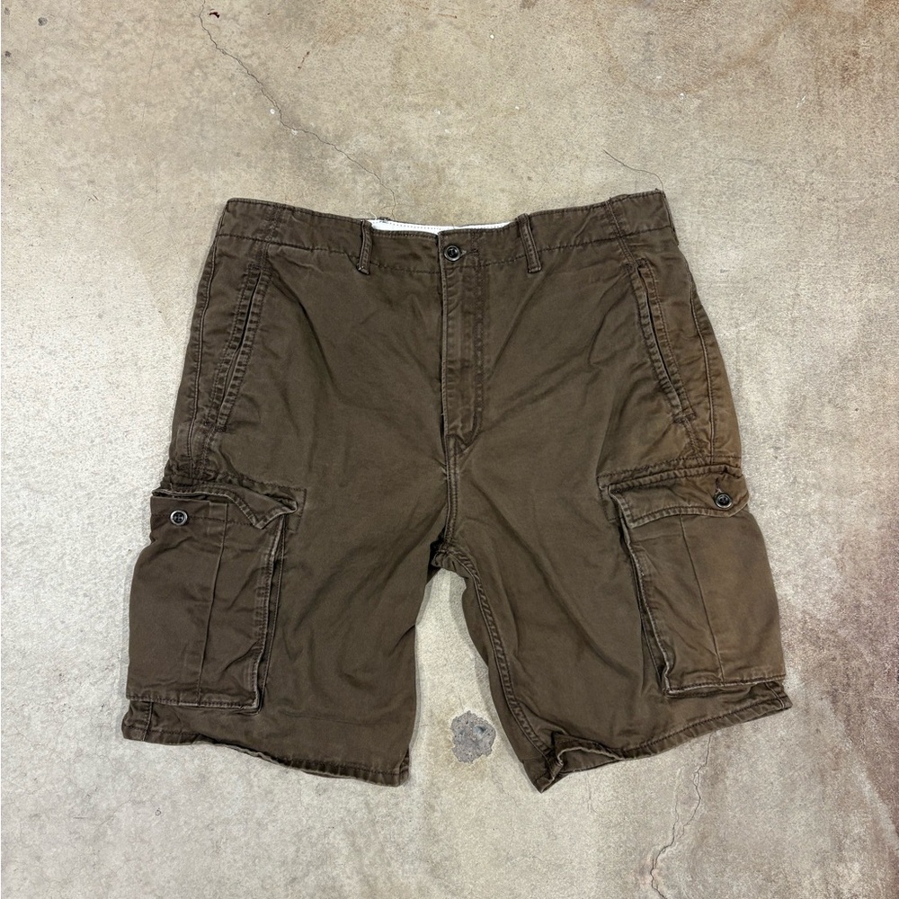 Levi's Brown Cargo Shorts with Utility Style